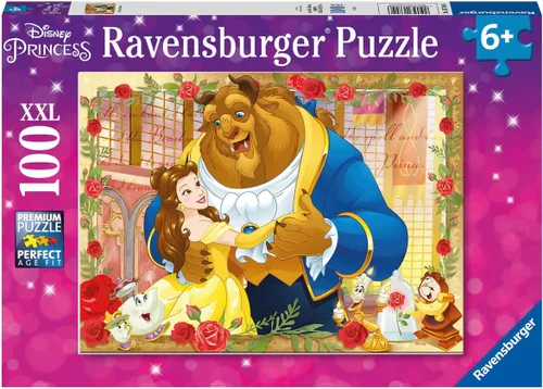 Miniatura 2 de Ravensburger Disney Princess: Belle & Beast - Rompecabezas (100 piezas)