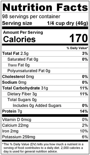 Miniatura 2 de CEREAUSLY Quinoa blanca orgánica – Quinoa real premium de Bolivia – Quinoa Kosher y sin OMG – Quinoa vegana y con cuota de gluten – 10 libras