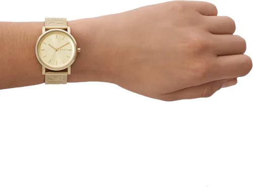Miniatura 4 de DKNY Soho - Reloj de vestir de cuarzo de acero inoxidable de 1.339in para mujer