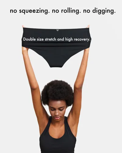 Miniatura 4 de Ropa Interior Bikini Sin Costuras LEAKPROOF2.0 para Mujeres Bragas de Período que Sostienen 6 Tampones Ropa Interior a Prueba de Fugas, beige