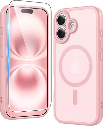 Miniatura 353 de FNTCASE Funda para iPhone 13 Pro-Max: Fundas magnéticas transparentes compatibles con Magsafe Slim anti amarillamiento protección contra caídas