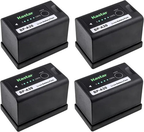 Miniatura 6 de Kastar Paquete de 1 batería BP-A30 de 14.4 V 3400 mAh de repuesto para EOS C200, EOS C200B, EOS C220B, EOS C300 Mark II PL Cinema EOS cámara, cámara