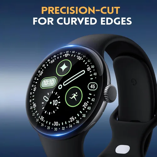 Miniatura 4 de Misxi 6 unidades de protector de pantalla transparente para Google Pixel Watch 4/3/2/1 41mm, TPU suave sin burbujas, autorreparable, instalación