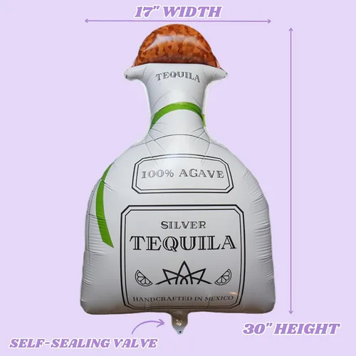 Miniatura 2 de Globo de tequila (juego de 1, 30 pulgadas), decoraciones de fiesta de tequila, decoraciones de cumpleaños 21 para hombres, margs y despedida