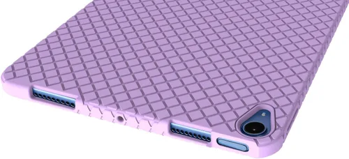 Miniatura 6 de Funda trasera de silicona para iPad Air de 11 pulgadas (M3/M2) 2025/2024, compatible con iPad Air 5/4 Gen 2022/2020, protección de goma Púrpura