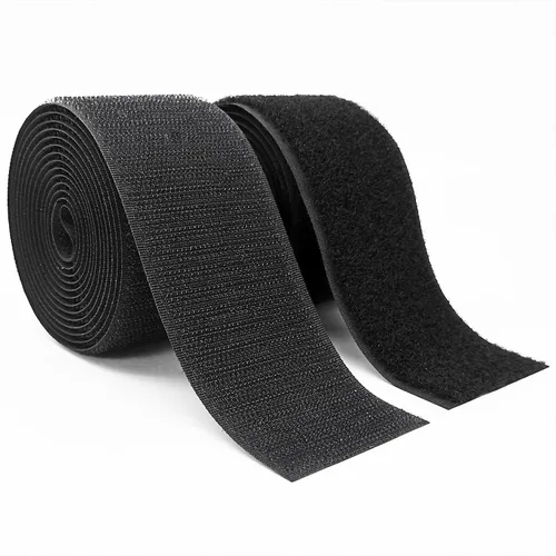Miniatura 8 de Matenf Tiras de para coser, 1 pulgada de ancho, fáciles de coser, excelente agarre, no adhesivas, cinta entrelazada, cinta de gancho y bucle