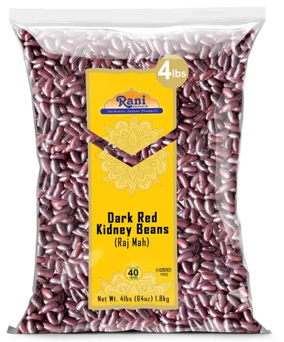 Miniatura 24 de Rani Black Eyed Peas, Guisantes de Carita Secos (Lobhia) 400oz (25lbs) 11.36kg Caja a Granel ~ Completamente Natural Vegano Kosher Apto