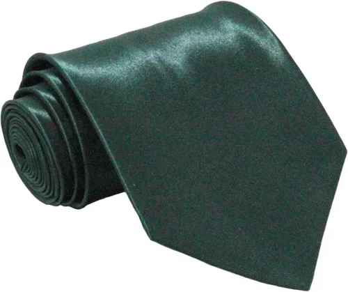 Miniatura 37 de Soophen corbata para hombre 3.75 pulgadas de color sólido
