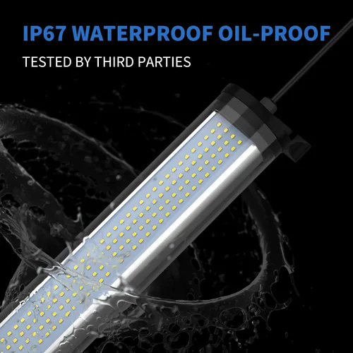 Miniatura 2 de 20W IP66 luces a prueba de explosiones llevó la luz del tubo de trabajo de la luz de la máquina Iluminación industrial para la máquina CNC 110V a