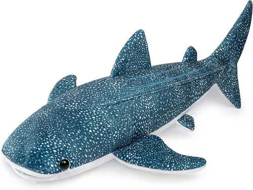 FRANKIEZHOU Peluche de tiburón ballena gigante de simulación, animal de peluche, juguete suave, juguete de peluche, juguetes de peluche, juguetes de