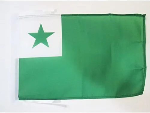 Miniatura 502 de Bandera de México AZ FLAG, 45.7 x 30.5 cm, con cordones - Pequeñas banderas mexicanas de 30 x 45 cm - Bandera de 45.7 x 30.5 cm