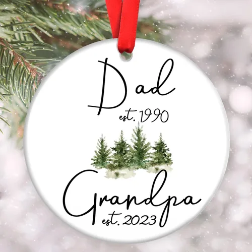 Miniatura 16 de Adornos familiares personalizados, adorno de Navidad familiar, decoración del hogar de Navidad, regalos de Navidad para la familia, adornos de árbol