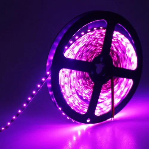 Miniatura 14 de Tira de luces LED impermeable verde, 16 pies/5 m SMD5050 300 LEDs DC12V cinta LED flexible y cortable (sin adaptador/enchufe de 12V)