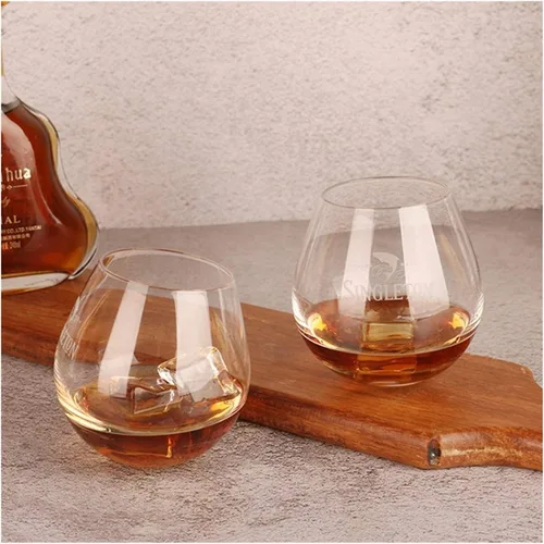 Miniatura 5 de Vaso de whisky, whisky de malta individual Singleton, vaso agitado con forma de huevo Roly-Poly Liquor Whisky Copa de vino BAR Dropship