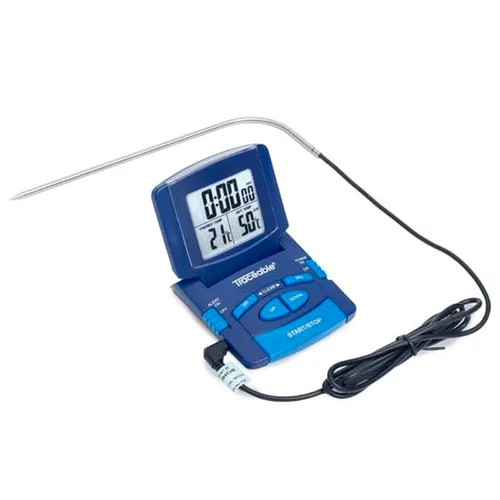 Miniatura 2 de Traceable Termómetro/temporizador de alarma con sonda de acero inoxidable