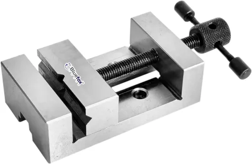 BlueFox Tornillo de molienda de acero de 2 pulgadas | Mini tornillo de fresado de 1.969 in de ancho de mordaza para deslizamiento vertical |