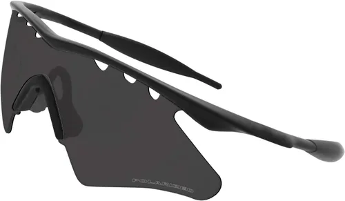 Miniatura 2 de BroLizard 2.0mm Thick Polarized Lens Replacement for Oakley M Frame Heater Vented Sunglasses - Solid Black Polarized Lenses