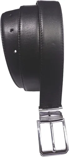 Miniatura 4 de Cinturón reversible para hombre, cinturón de cuero negro y marrón para pantalones de vestir