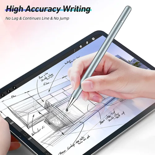 Miniatura 2 de Lápiz capacitivo para pantalla táctil, paquete de 4 lápices capacitivos universales para iPad pro/iPhone/tabletas Android y todas las pantallas