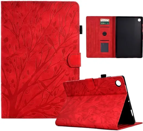 Miniatura 10 de Funda para Samsung Galaxy Tab A8 de 10.5 pulgadas modelo 2022 (SM-X200/X205/X207), función de encendido y apagado automático, cubierta plegable