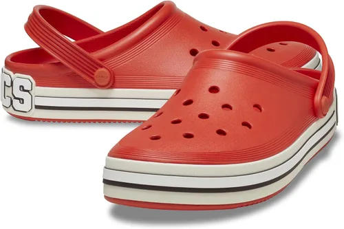 Miniatura 9 de Crocs Zuecos unisex para adultos con plataforma fuera de la cancha Azul marino