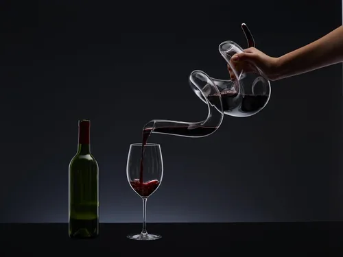 Miniatura 3 de Riedel Decantador de lazo negro
