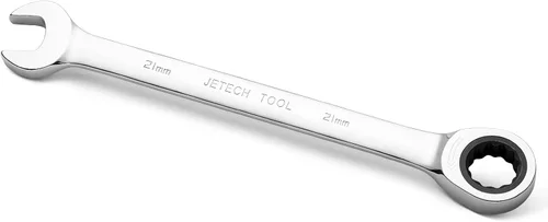 Miniatura 15 de Jetech - Llave combinada de trinquete de 16 mm, llave de carraca de grado industrial con trinquete de 12 puntas y 72 dientes, acero Cr-V forjado