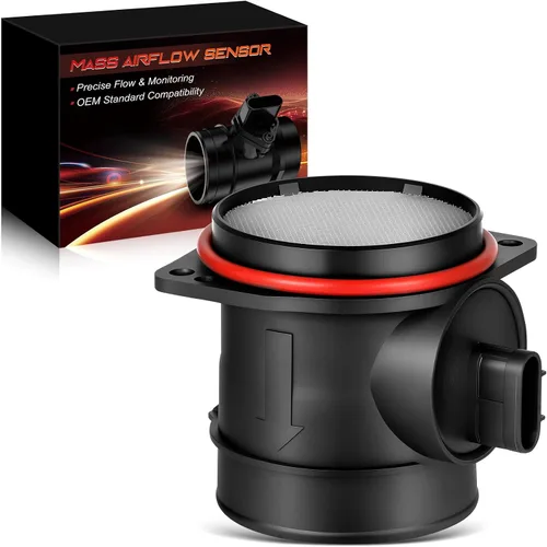 Miniatura 20 de Sensor de Flujo de Aire Másico [4-Pinos] Compatible para:-Ford Expedition 2003-2004 para:-Lincoln Navigator 2003-2004, 4.6L 5.4L, Reemplazo#