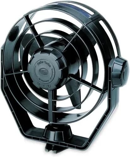Hella Marine 2-Speed Turbo Fan - 24V - Negro