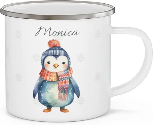 Miniatura 7 de Taza de café personalizada de acero inoxidable de 12 onzas, taza de chocolate caliente personalizada/cereales, ideas de regalo para niños, 1 Gato