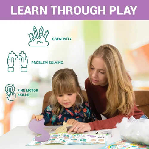 Miniatura 3 de Craftorama Kit de costura para niños, divertido y educativo juego de manualidades de cuento de hadas para niños y niñas de 7 a 12 años, kit