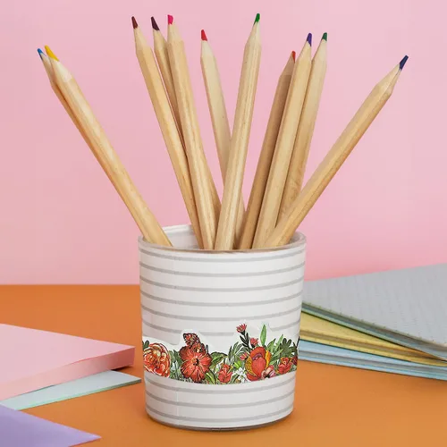 Miniatura 4 de allydrew Cinta Washi de lámina dorada metálica floral de paisaje, 1.181 in x 9.8 ft, rosa roja y peonías
