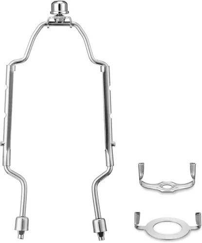 Kit de soporte de pantalla de lámpara de 8, 9 y 10 pulgadas [ajustable] para lámparas de mesa y de pie, piezas de lámpara resistentes con sillín