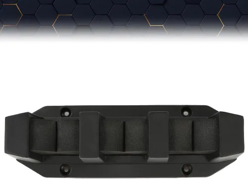 Miniatura 7 de PIT66 Soporte de caña de pescar montado soporte de caña horizontal 3 Barco de pesca Gear Pole Storage Holder Mount Plastic