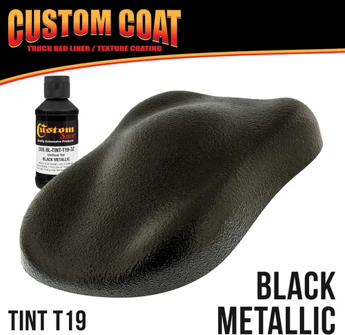 Miniatura 2 de Custom - Revestimiento protector de 1.5 galones (6 cuartos), para caja de camión,para rodillo, brocha o rociador con kit de aplicador de pincel