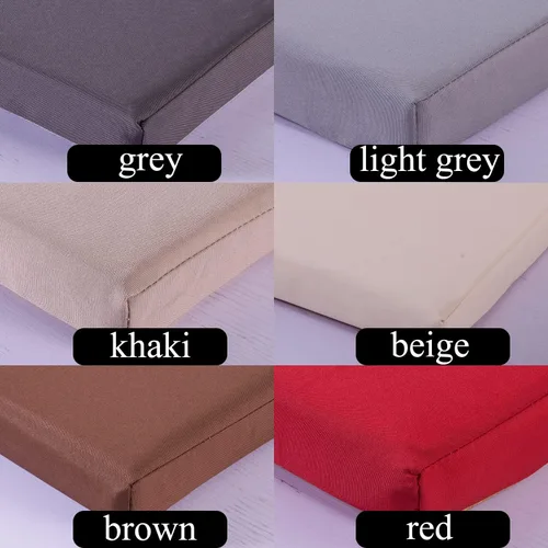 Miniatura 6 de Cojines de banco personalizados para muebles de patio, resistentes al agua, para porche al aire libre, columpio, cojines de espuma de alta densidad