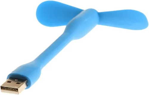 Miniatura 5 de Ventilador USB, ventilador USB, flexible, portátil, mini ventilador USB de 5 V con lámparas de luz LED USB para banco de energía, computadora