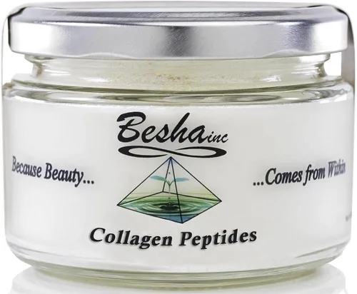 BESHA INC Péptidos bioactivos de colágeno Verisol (colágeno natural en polvo) fabricados en Alemania - 2 meses de suministro