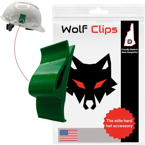 Miniatura 8 de Diligence, clips de lobo, accesorio para casco duro, soporte para gafas de sol o gafas de sol, color verde