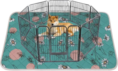 Miniatura 26 de IEUUMLER EU007 - Almohadillas lavables para perros, paquete de 2, antideslizantes e impermeables, reutilizables, para entrenamiento de cachorros