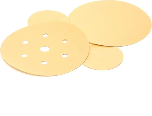 Miniatura 3 de 912 Hookit disco de arena P5A de 3" color oro de 3M, P400, 6, Dorado