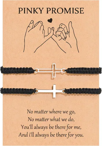 Miniatura 9 de VU100 Pulseras a juego para parejas Pulseras Regalos para novia novio Regalos de relación a larga distancia Pulseras a juego Regalo para aniversario