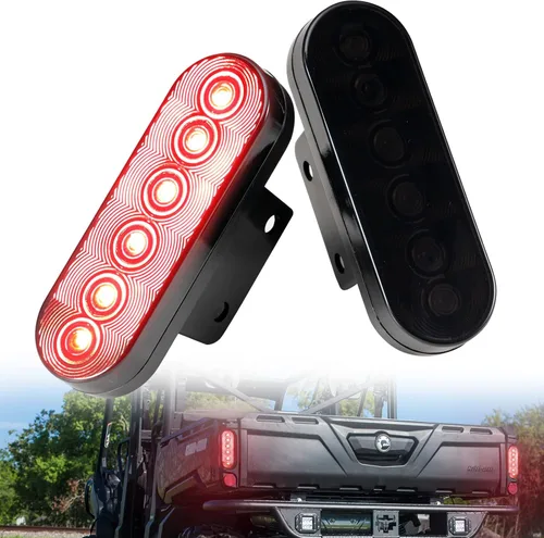 Miniatura 10 de A & UTV PRO Luz trasera LED para Can Am Defender/Defender MAX HD5 HD8 HD10 2016-2020, luz de rotura UTV, luz de marcha atrás, accesorios de montaje