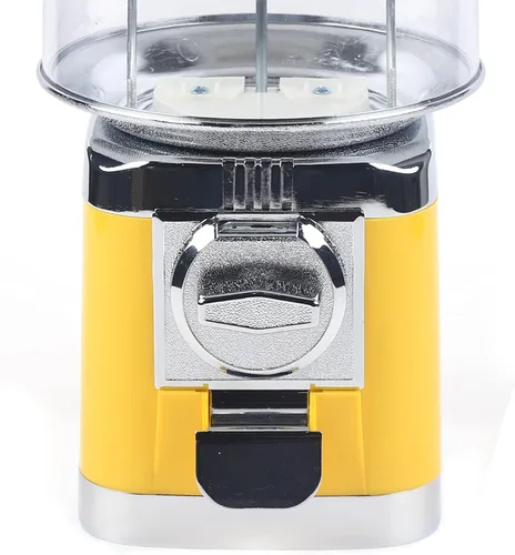 Miniatura 4 de YIYIBYUS Máquina automática de dulces de suministro azul/amarillo de 16 pulgadas, máquina expendedora de juguetes, máquina de huevos doméstica