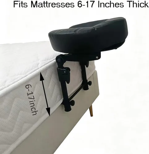 Miniatura 7 de Reposacabezas de masaje para cama, soporte facial de masaje ajustable en casa, kit de mesa de masaje portátil para colchón de dormir, cojín