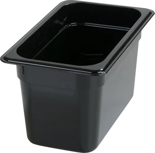 Miniatura 10 de Carlisle FoodService Products 3068203 StorPlus - Sartén para alimentos de cuarto tamaño, policarbonato, 6 pulgadas de profundidad, color negro