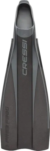 Miniatura 2 de Cressi Aletas de buceo de bolsillo para pie completo de alta resistencia Hi-Surface: Bolsillo para el pie debajo de la hoja Free Frog: Made in