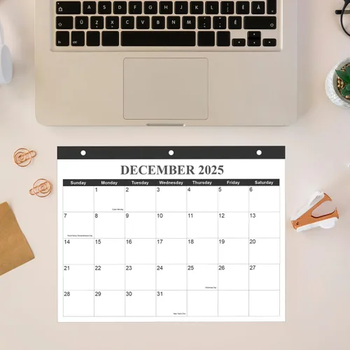 Miniatura 5 de Calendario 2026 para carpeta de 3 anillas, calendario de pared de enero de 2026 a diciembre de 2026, calendario de 12 meses con papel de alta