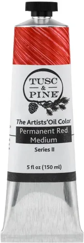 Miniatura 87 de Tusc & Pine Pintura al óleo Artist – Alizarin Crimson, 1.4 fl oz, sin amarilleo, consistencia rica y cremosa, carga máxima de pigmento, pinturas al