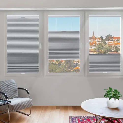 Miniatura 18 de Tonature Persianas Celulares de Tamaño Personalizado para Ventanas Cortinas Blackout sin Cordón Persianas Enrollables Protección UV Aislamiento
